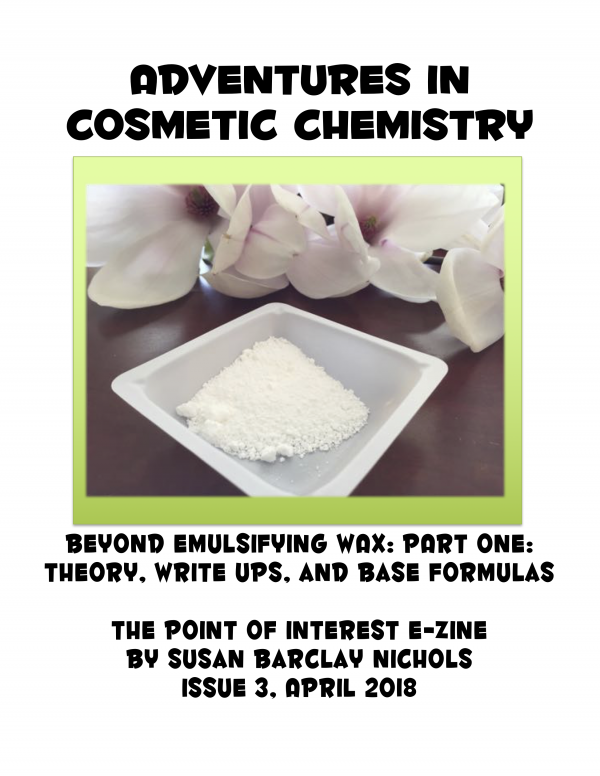 Beyond Emulsifying Wax: part one: theory, write ups, and base formulas