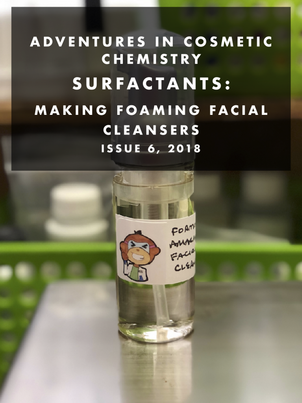 Surfactants: Making foaming facial cleansers
