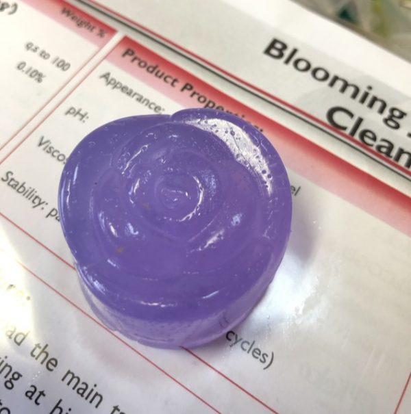 Experiments in the Blooming Jelly Cleanser from LV Lomas