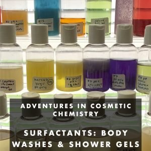 Surfactants: Body washes & shower gels
