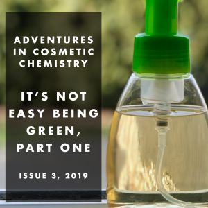 It's not easy being green, part one