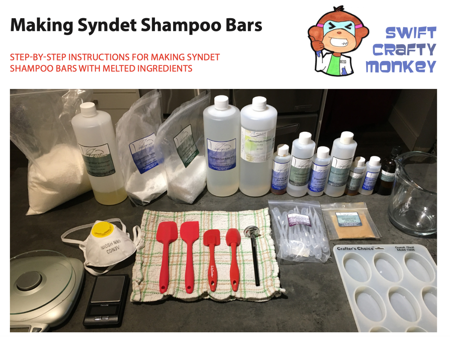 What’s this in my stocking? A “How to make syndet shampoo bars” visual tutorial! Point of Interest