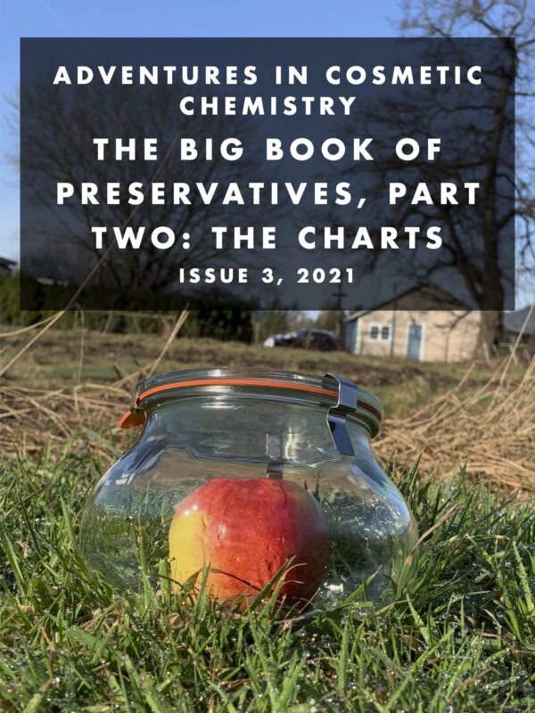 The big book of preservatives, part two - The charts
