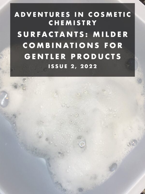 Surfactants: Milder combinations for gentler products