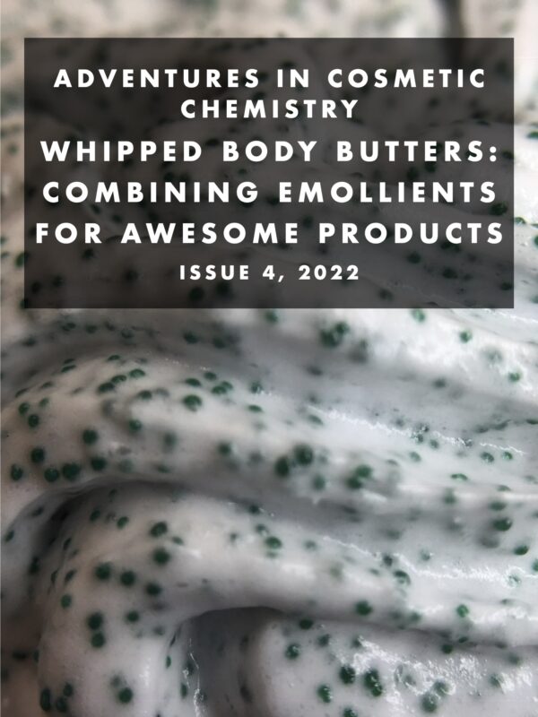 Whipped body butters - Combining emollients for awesome products