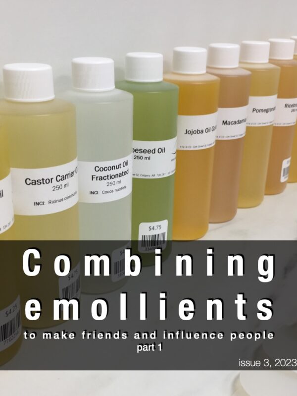 Combining emollients to make friends and influence people - part 1