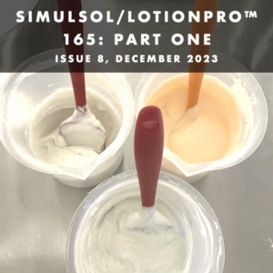 Creating advanced emulsions with Simulsol/Lotionpro™ 165 - Part one