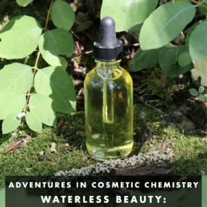 Waterless beauty: Creating hair & beard oils